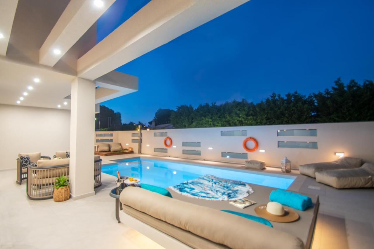 Grande Mandi&Jani Villa Laganas Bagian luar foto