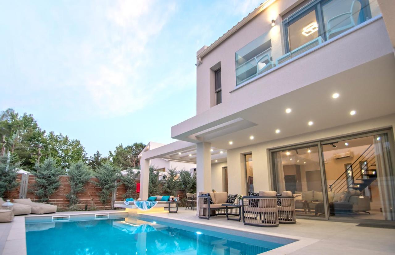 Grande Mandi&Jani Villa Laganas Bagian luar foto